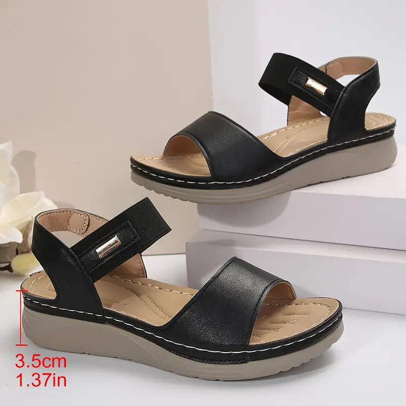 Elenya | Summer Wedge Sandals