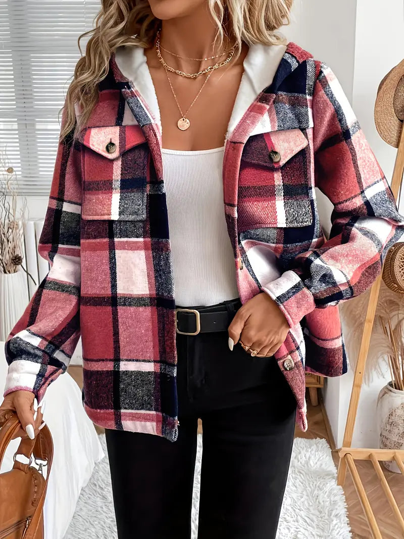 Alice - Plaid Autumn Jacket