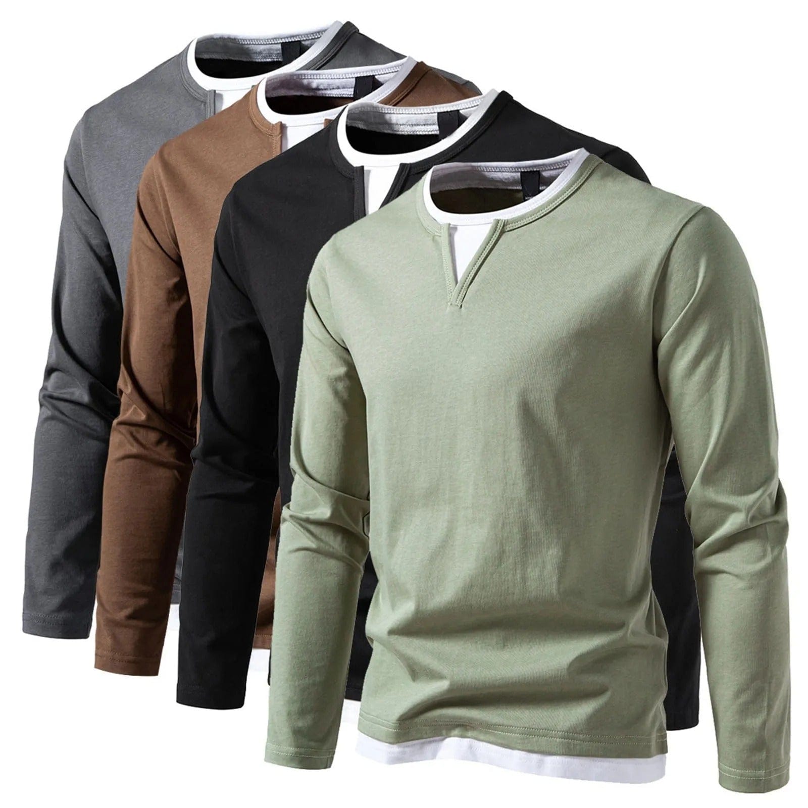 Jonas - Comfortable Long - Sleeved T-Shirt