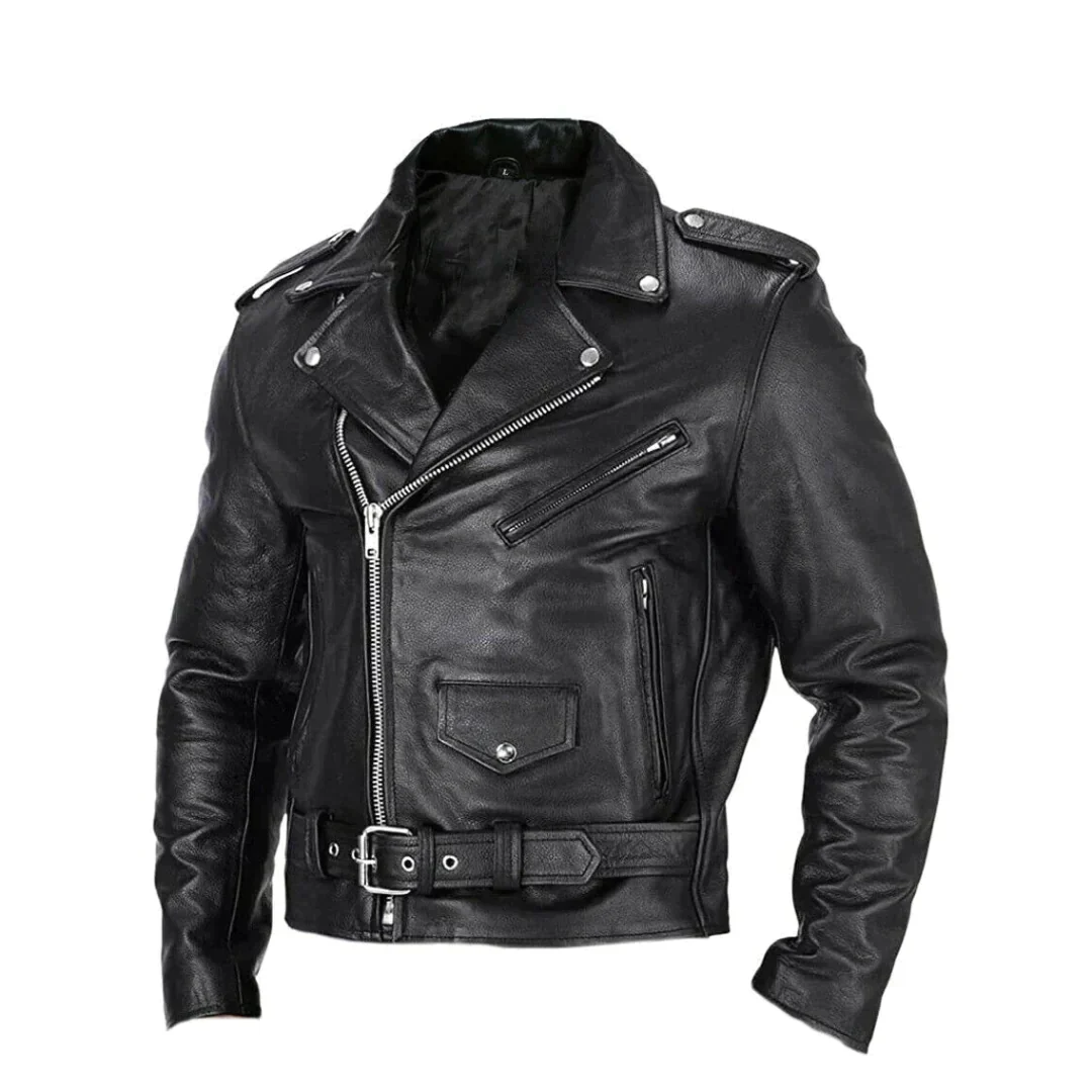 Gideon - Stylish leather jacket for men