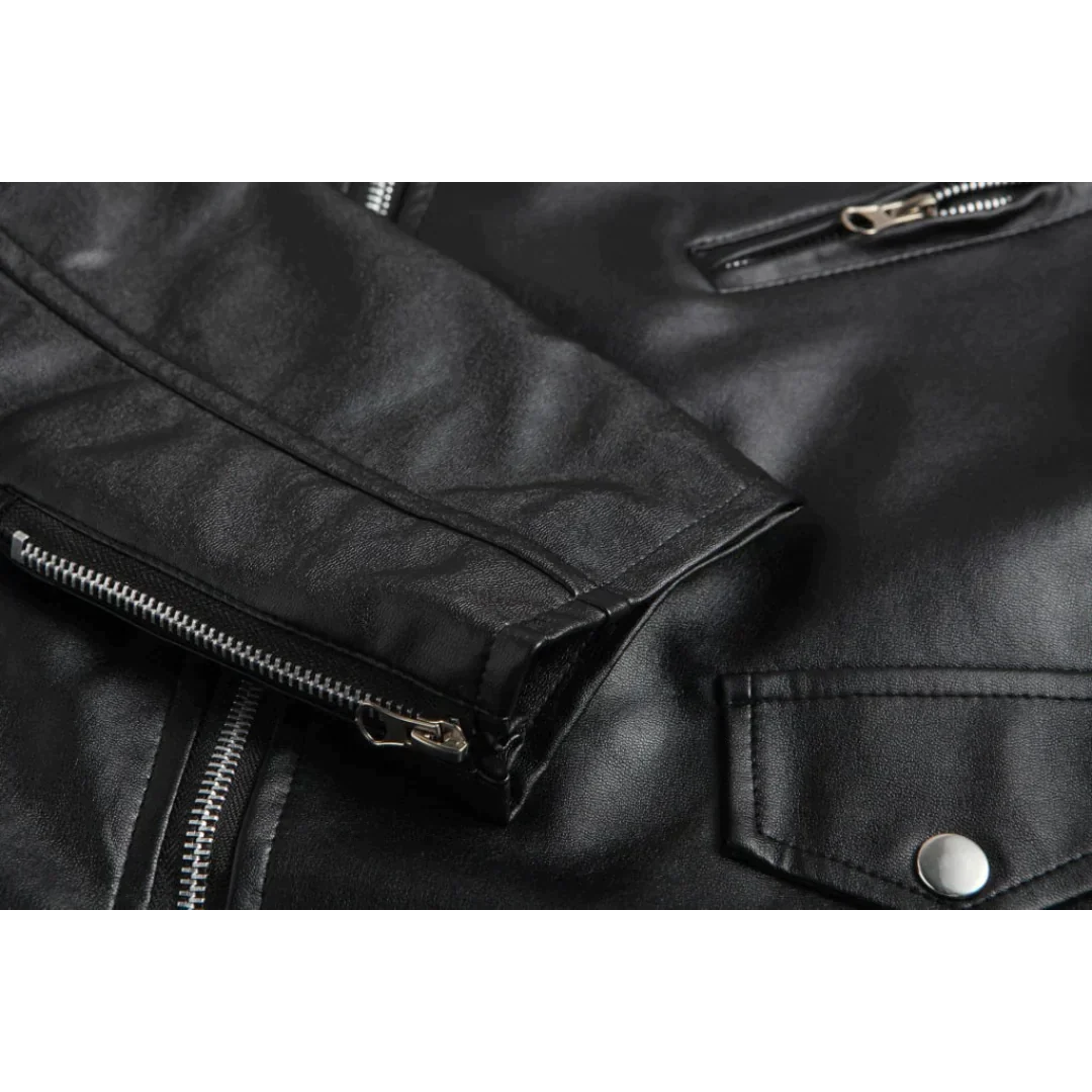 Gideon - Stylish leather jacket for men