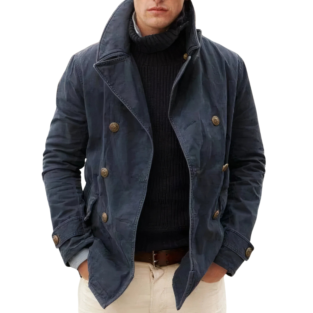 Lorenzo - Buttoned denim jacket