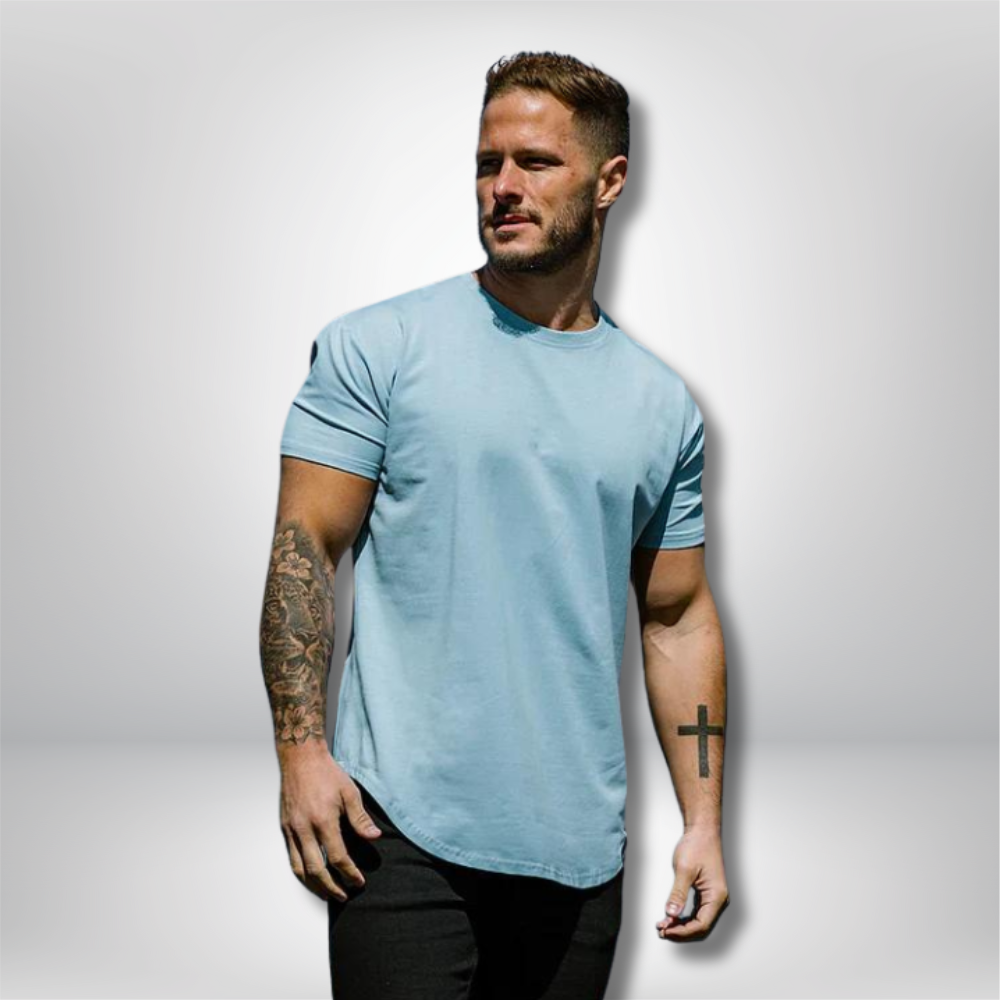 Jake - Elastic Slim Fit T-shirt