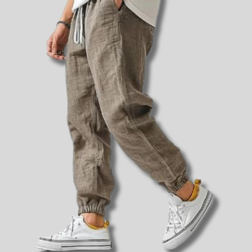 Maxide | Men's Linen Cargo Pants