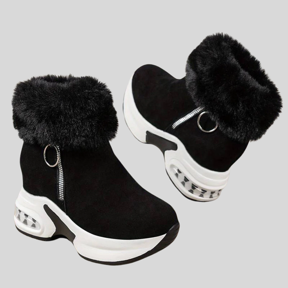 Caroline - Warm Women's Boots with Fur