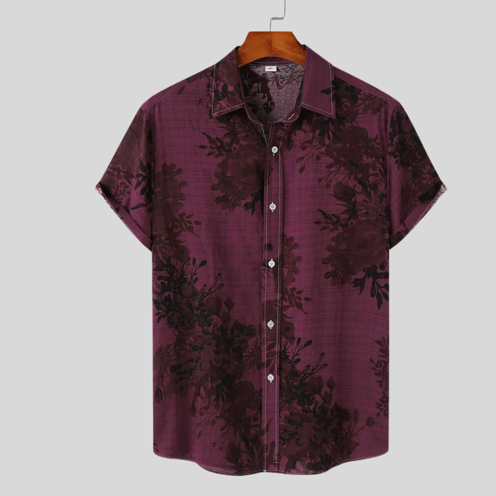 Eduardo - Floral shirt for men