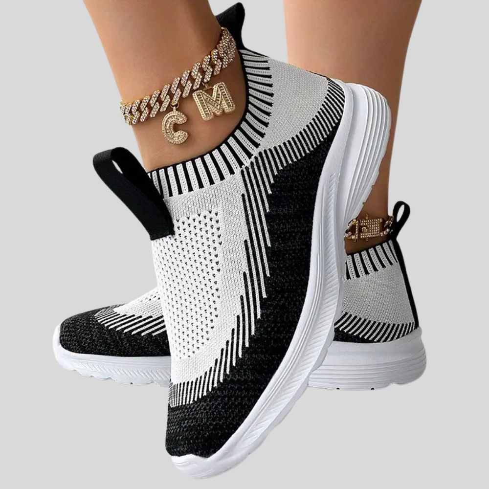 CLAIRE - Women's knitted casual sneakers