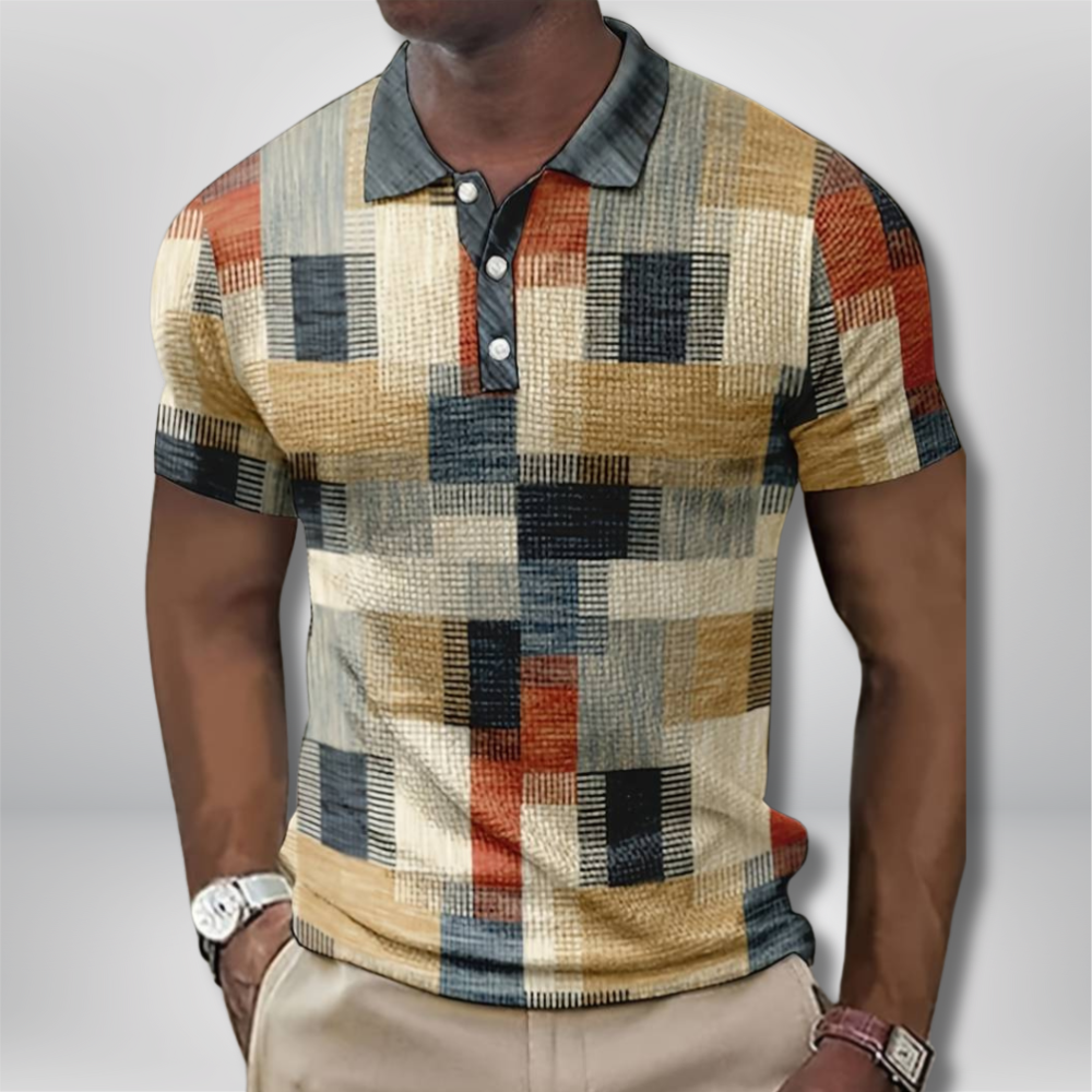 Wade - Retro Polo Shirt