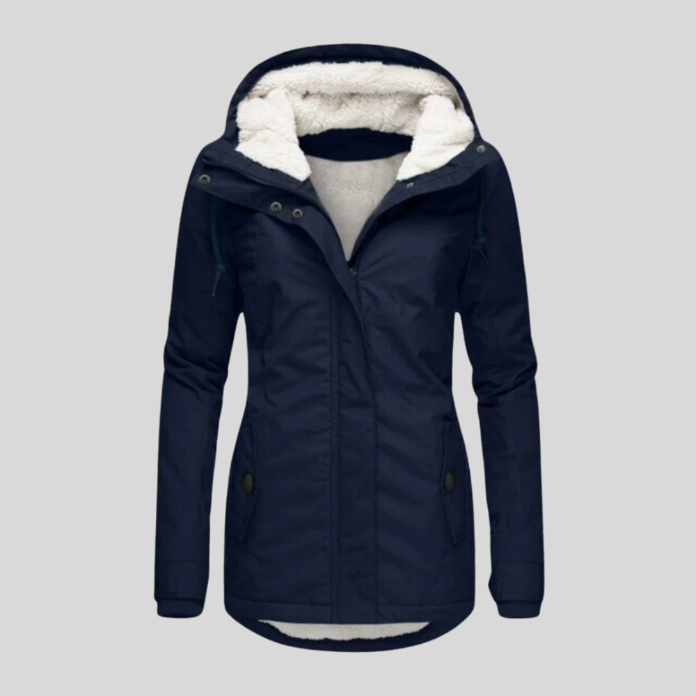 Olive - Elegant Padded Jacket for Women