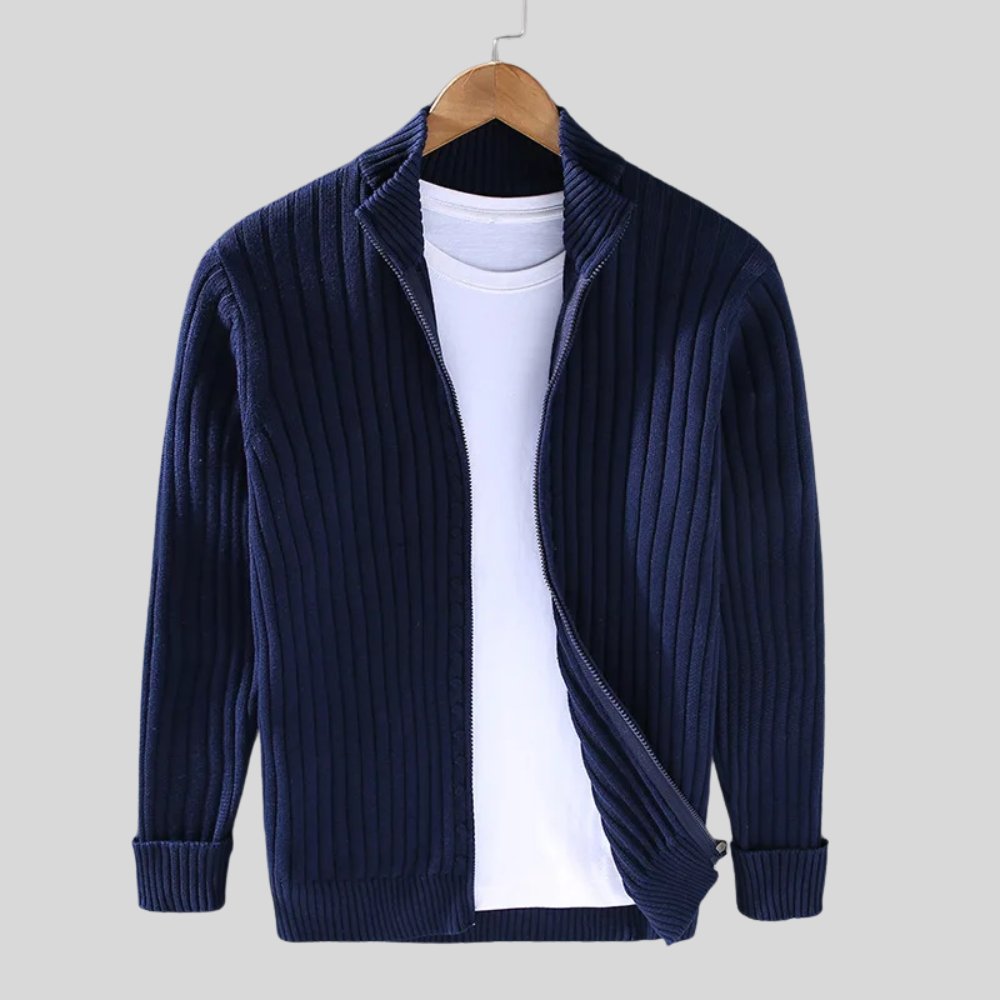 River - Men's Knitted Cardigan