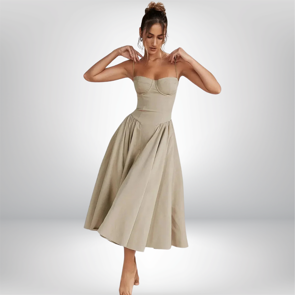 Sade - Elegant sleeveless dress