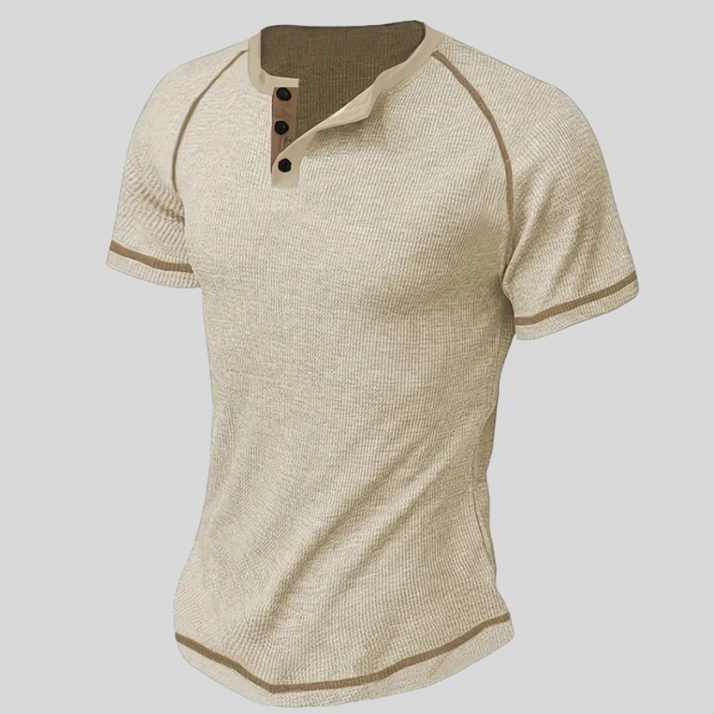 Elroy - Breathable men's short-sleeved t-shirt