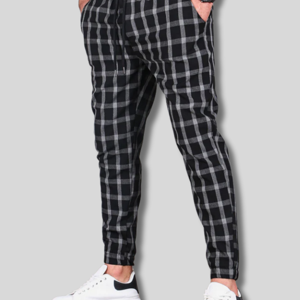 Perix | Hose With Grid Pattern