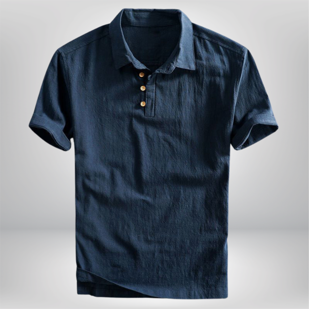 Phoenix - Classic Linen Polo Shirt