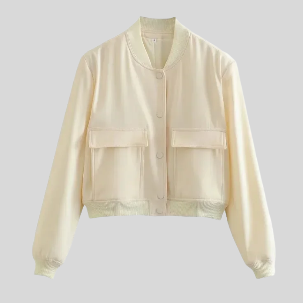 Clancy - Elegant Cropped Jacket for Women