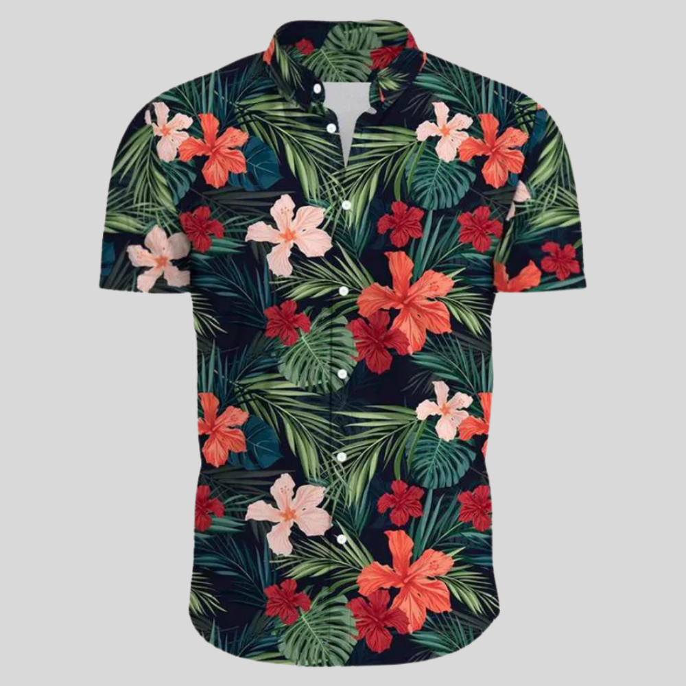 Emanuel - Colourful and trendy Hawaiian men's shirt