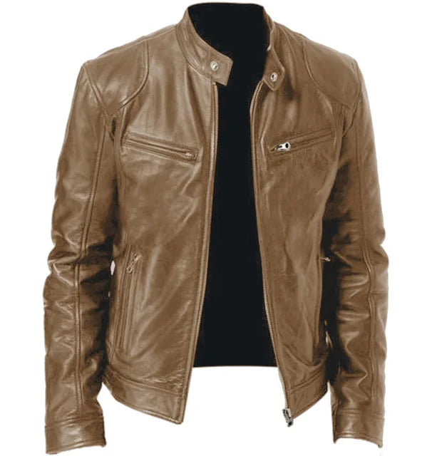 Glenn - Fashion Men's Leather Jacket