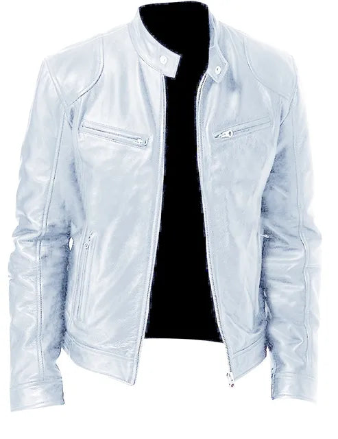 Glenn - Fashion Men's Leather Jacket