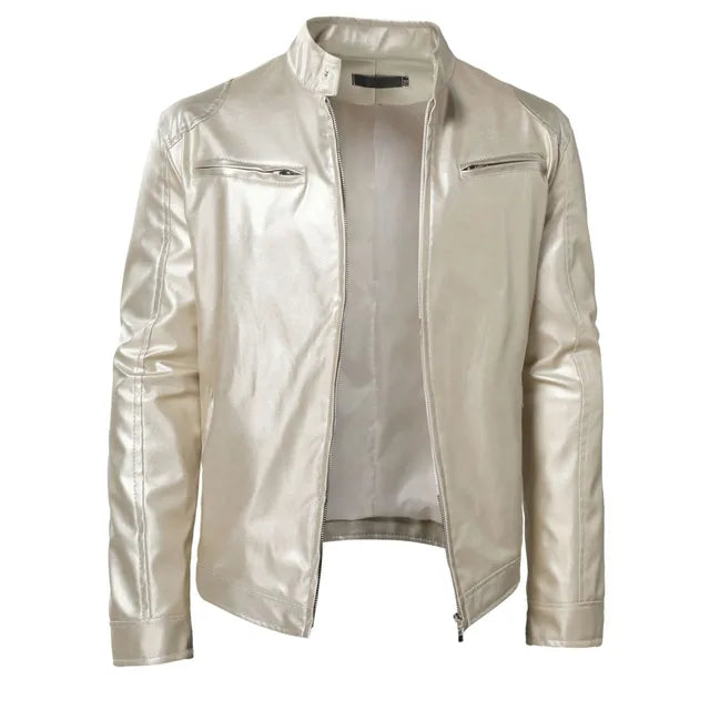 Glenn - Fashion Men's Leather Jacket