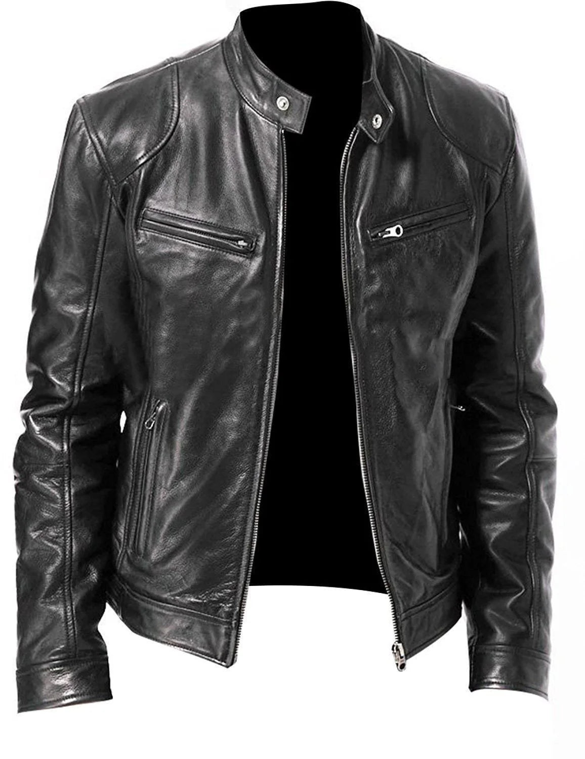 Glenn - Fashion Men's Leather Jacket