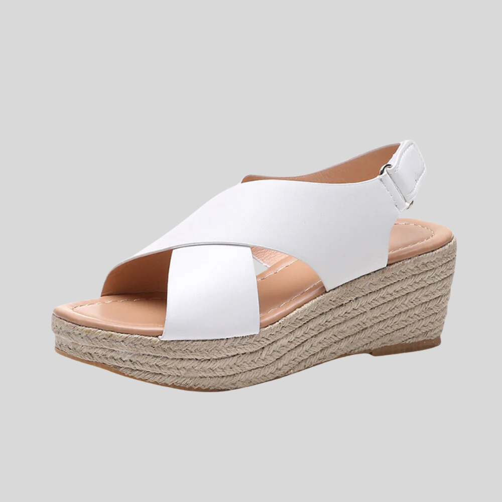 Jezlin - Comfortable wedge heel sandals for women