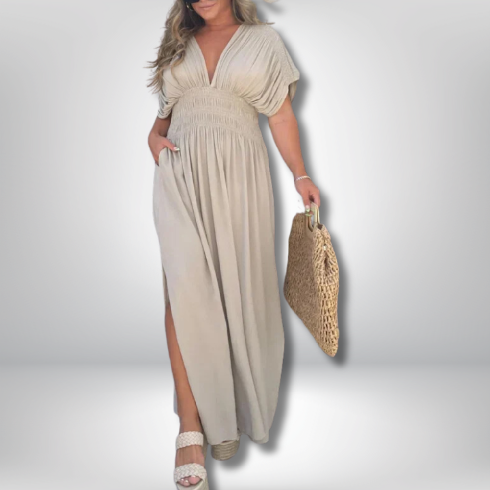 Julia - Maxi dress with V-neckline