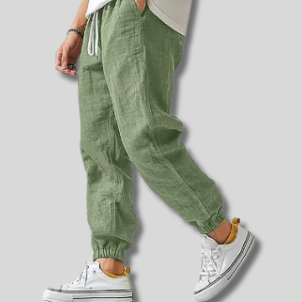 Maxide | Men's Linen Cargo Pants