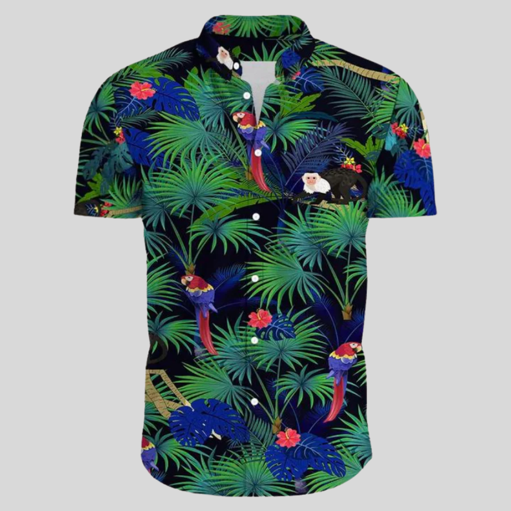 Emanuel - Colourful and trendy Hawaiian men's shirt