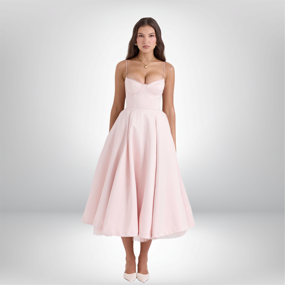 Ivy | Elegant Silhouette Dress