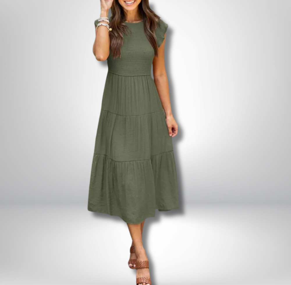 Natalie - Comfortable Maxi - Dress