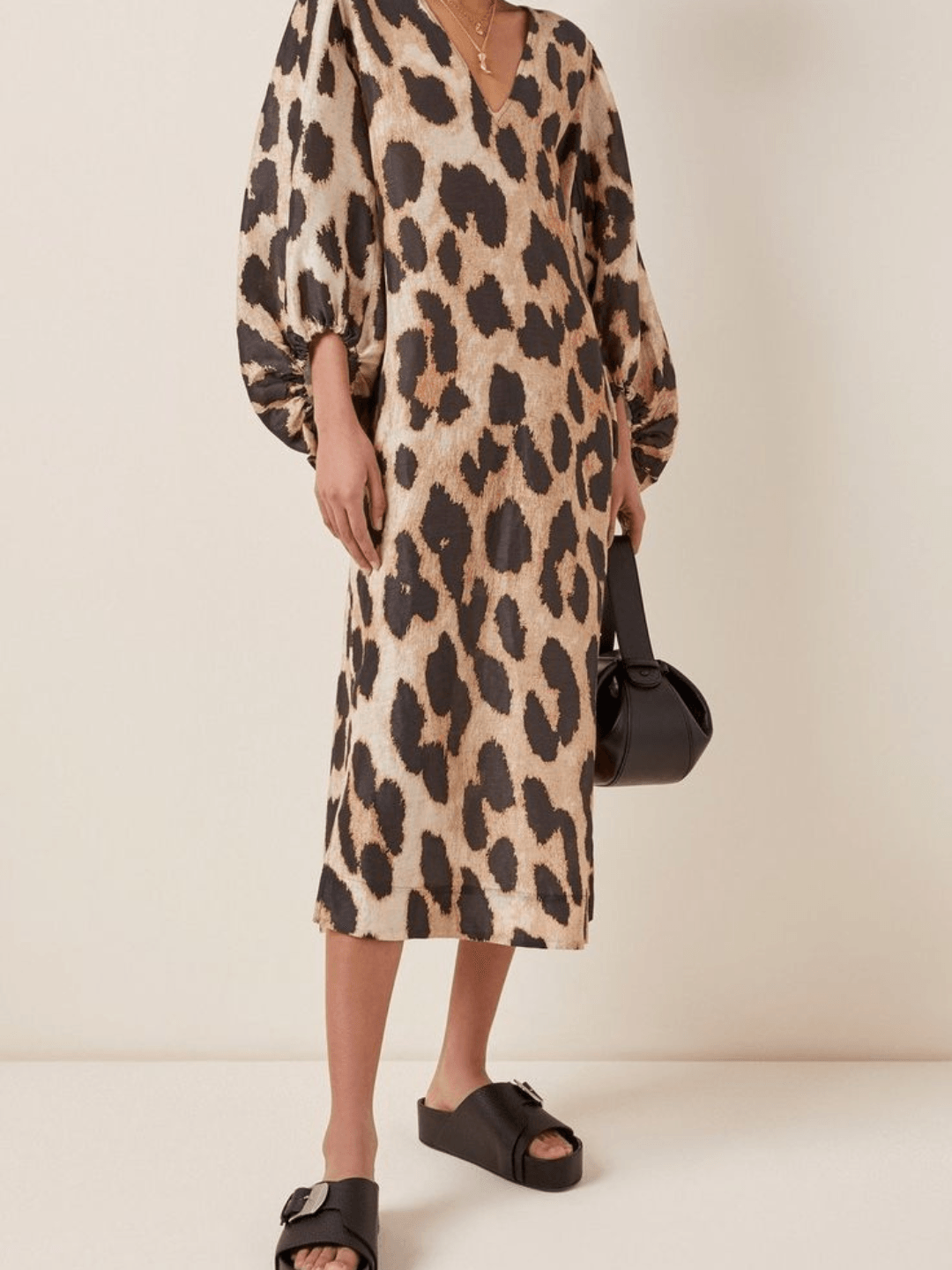 Maureen | Leopard Wrap Dress