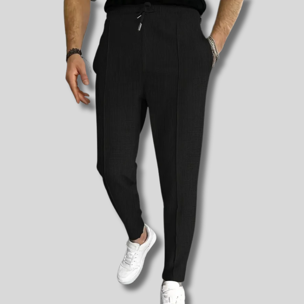 Marcede | Pants With Waffle Pattern For Men