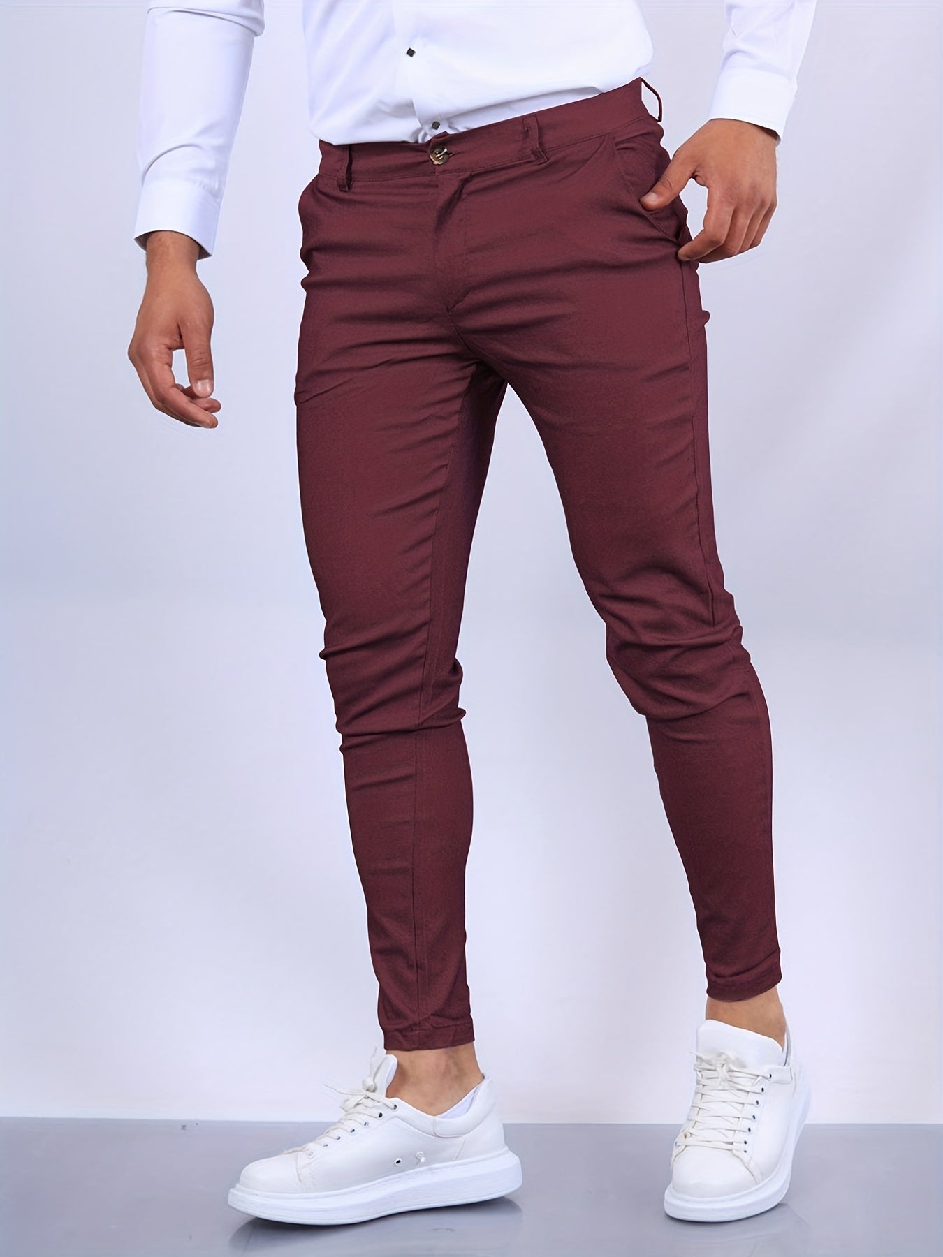 Antonio - Fitted trousers for men