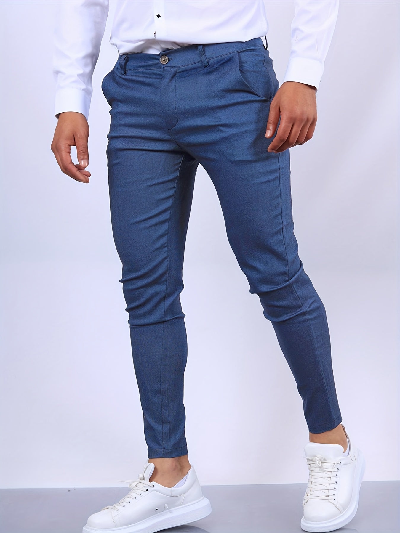 Antonio - Fitted trousers for men