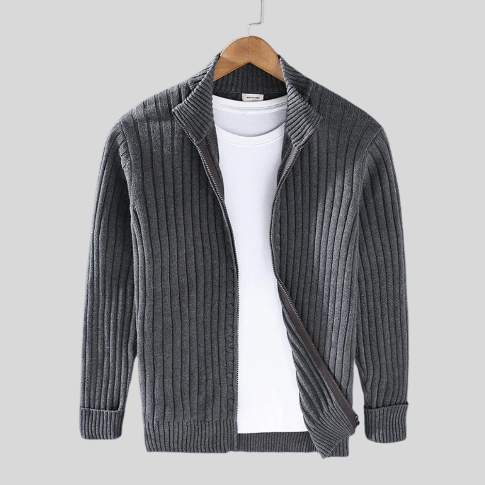 River - Men's Knitted Cardigan