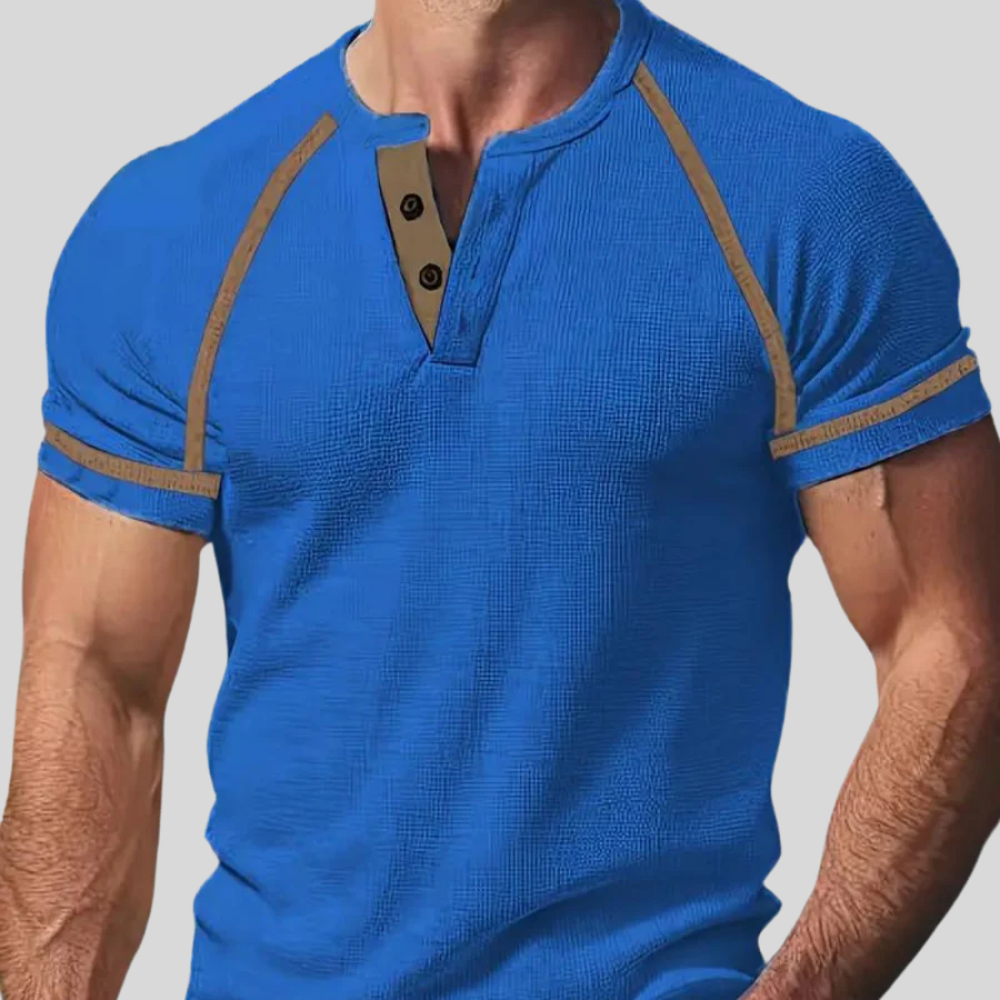 Elroy - Breathable men's short-sleeved t-shirt