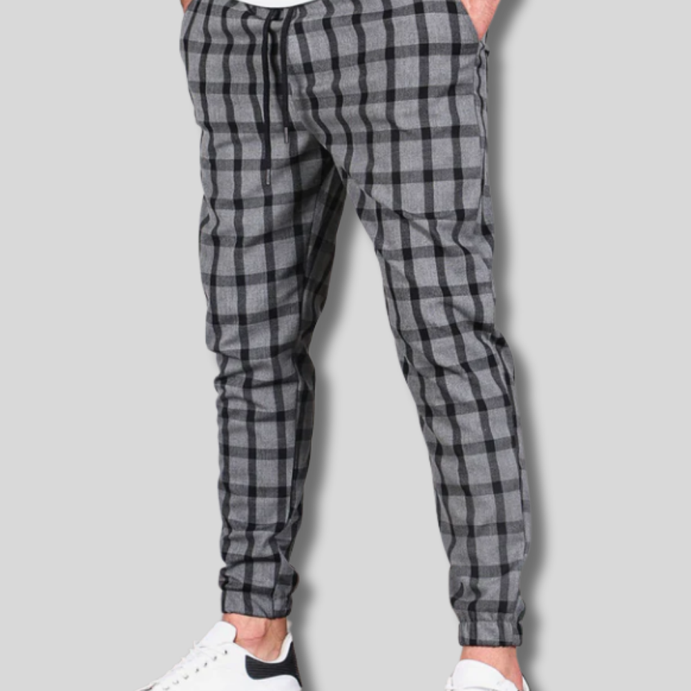 Perix | Hose With Grid Pattern