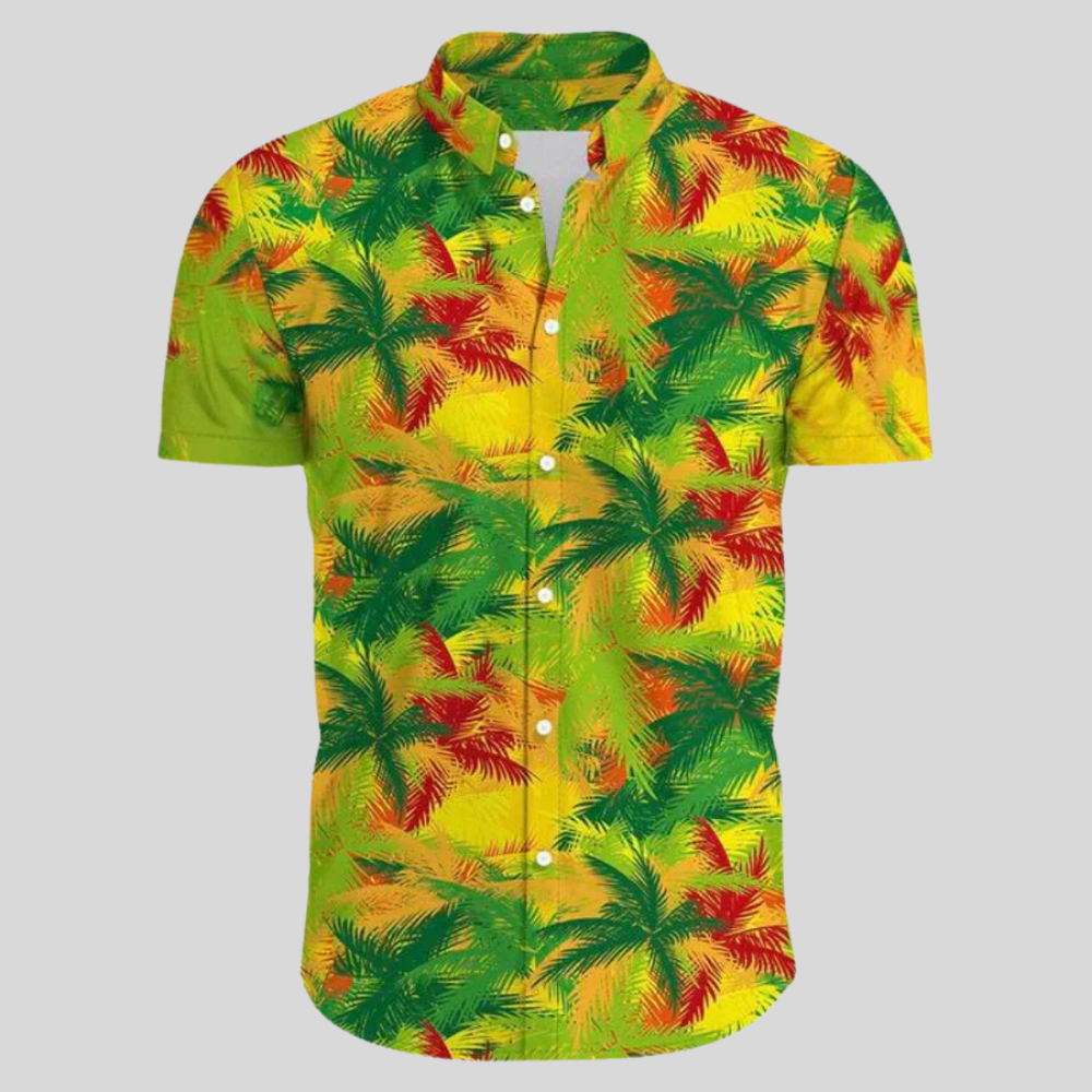 Emanuel - Colourful and trendy Hawaiian men's shirt