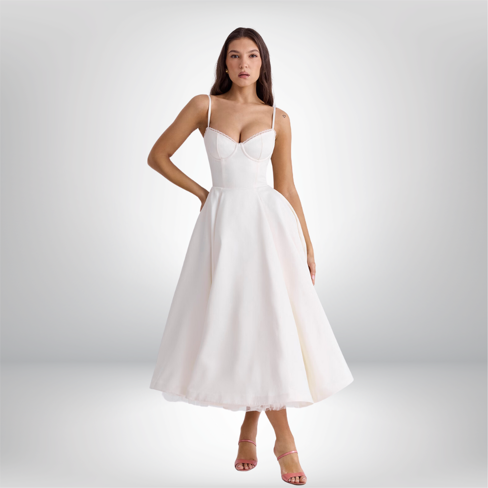 Ivy | Elegant Silhouette Dress