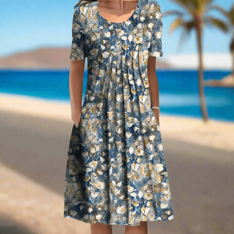 Rosa | Elegant Cotton Dress