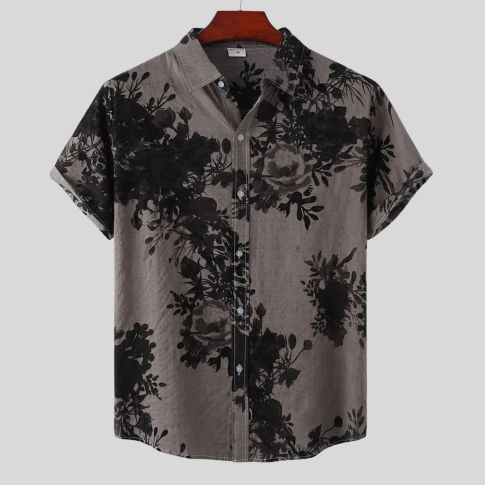 Eduardo - Floral shirt for men