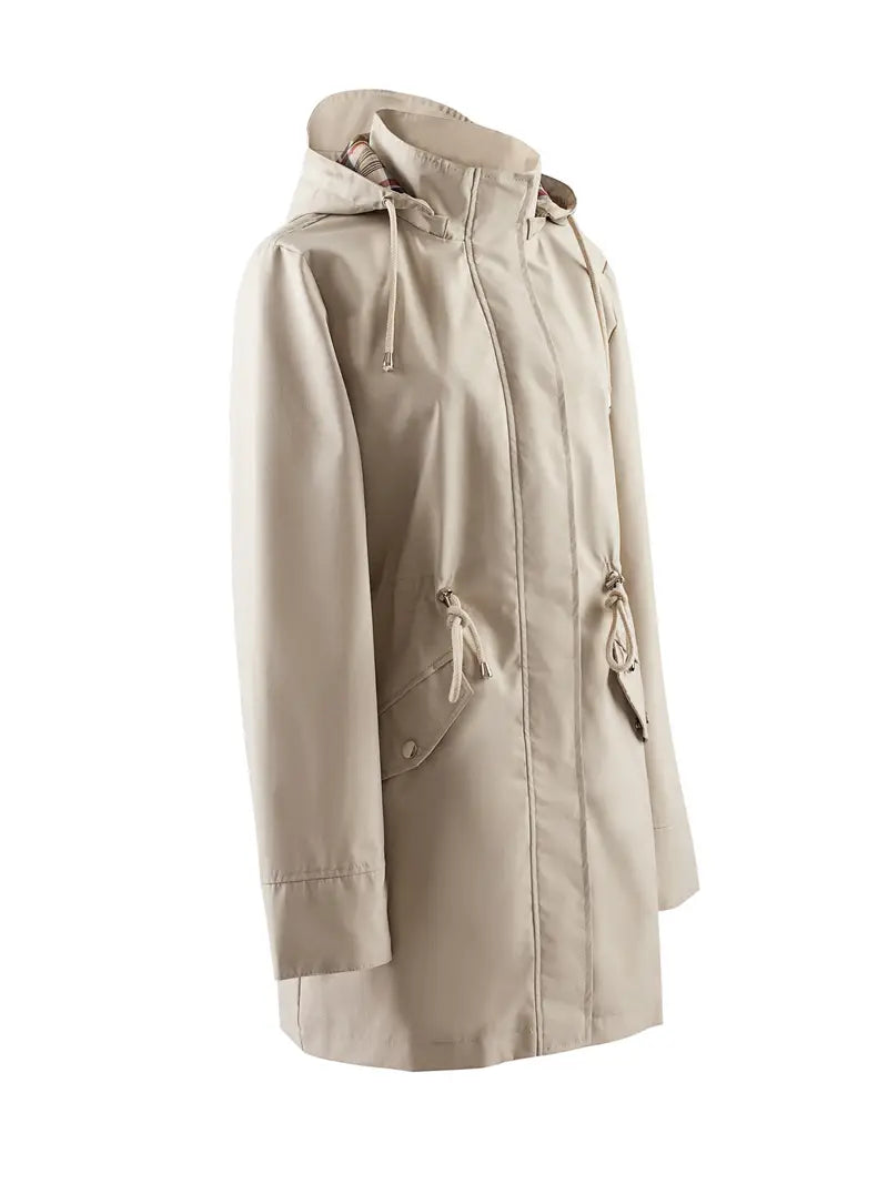 Kiah - Women's Elegant Long Sleeve Rain Coat