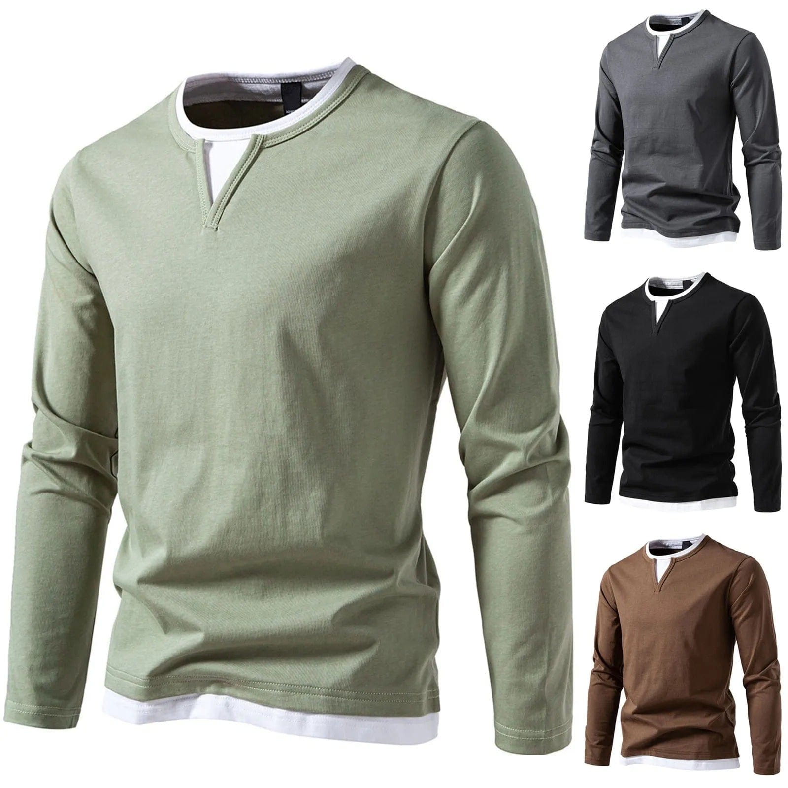 Jonas - Comfortable Long - Sleeved T-Shirt