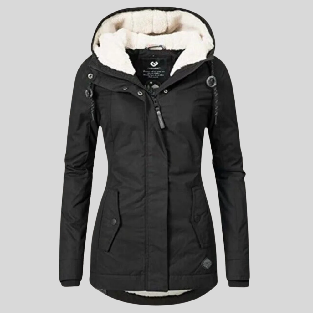 Olive - Elegant Padded Jacket for Women