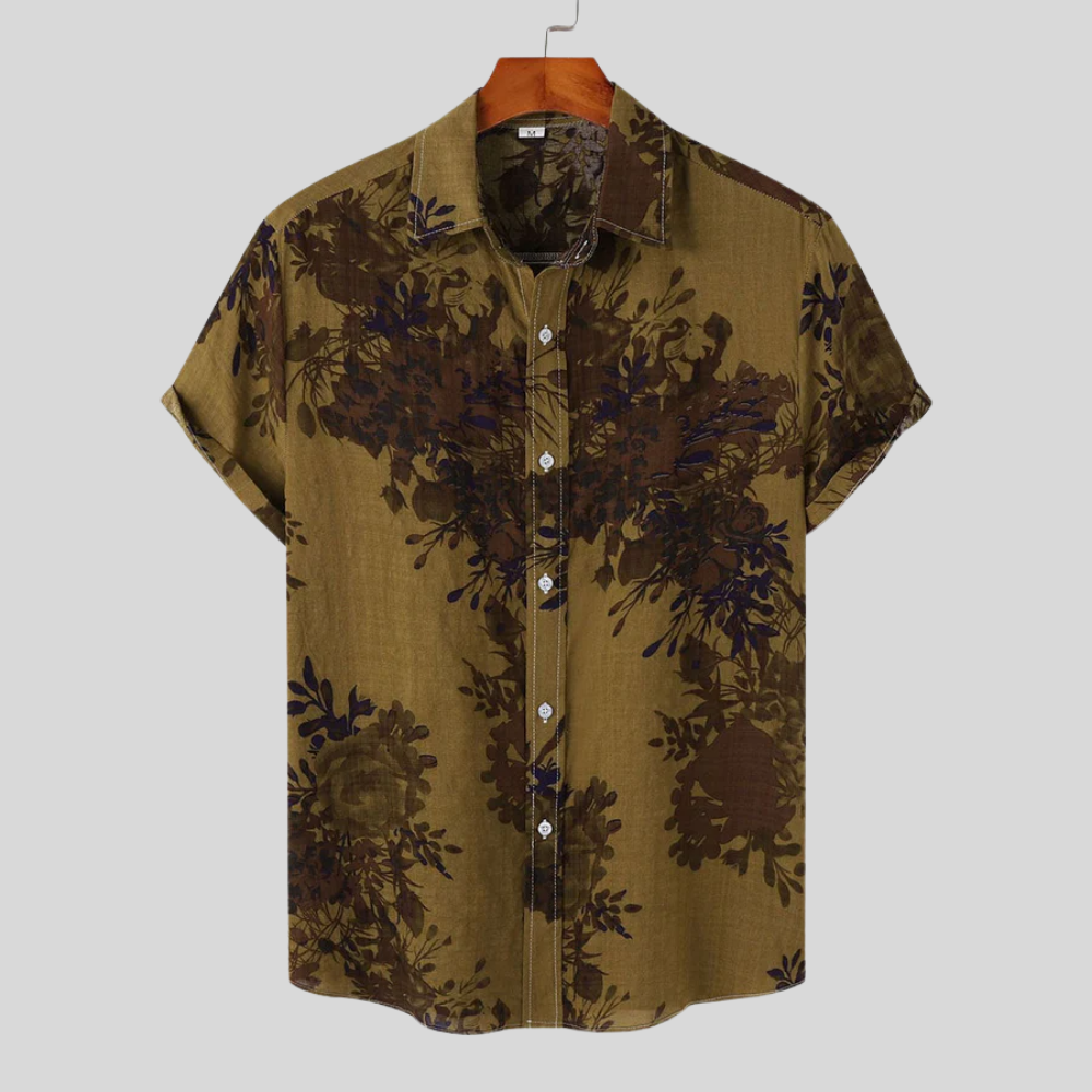 Eduardo - Floral shirt for men