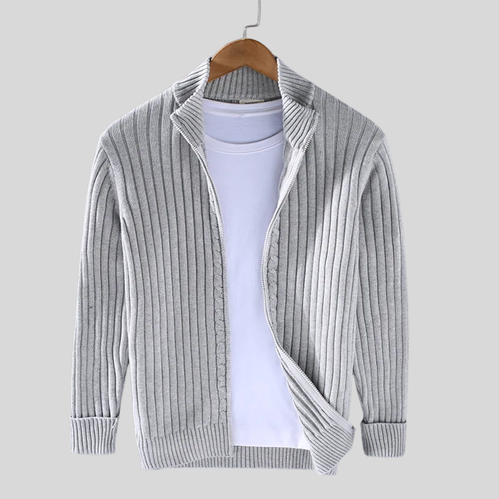 River - Men's Knitted Cardigan