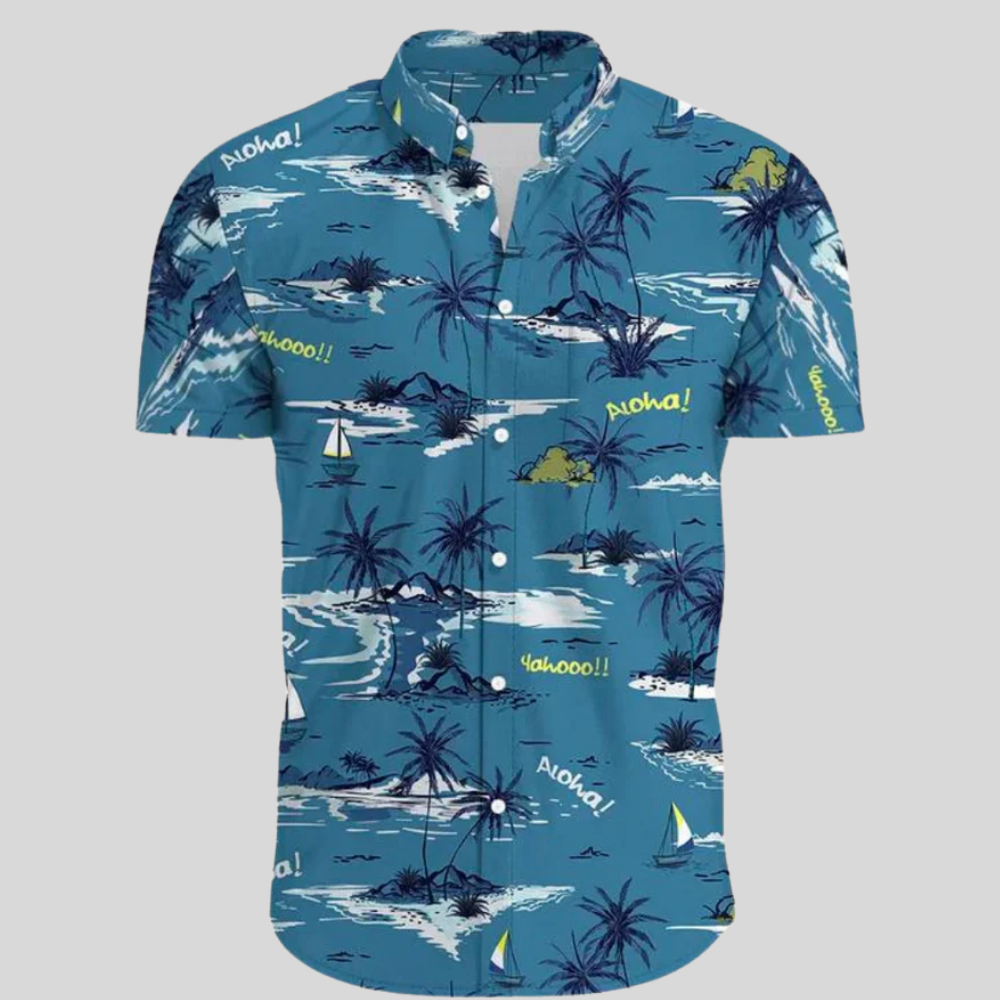 Emanuel - Colourful and trendy Hawaiian men's shirt