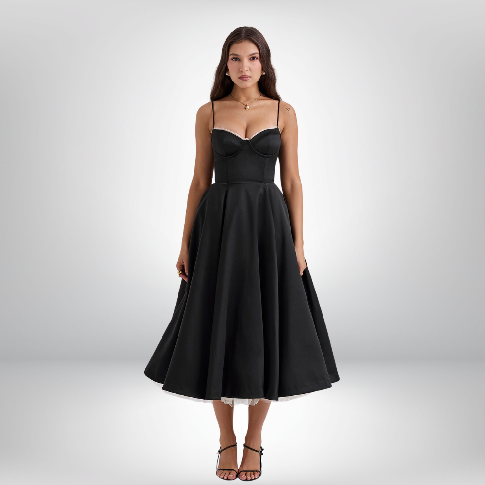 Ivy | Elegant Silhouette Dress