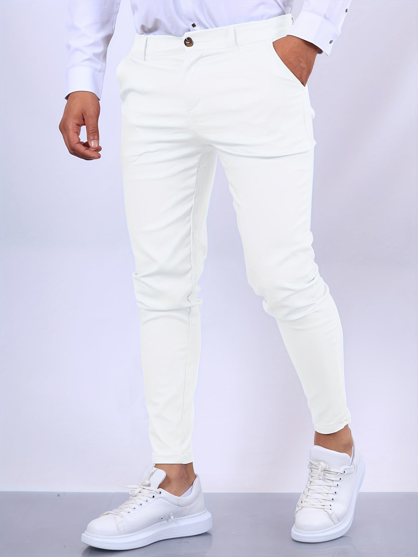 Antonio - Fitted trousers for men