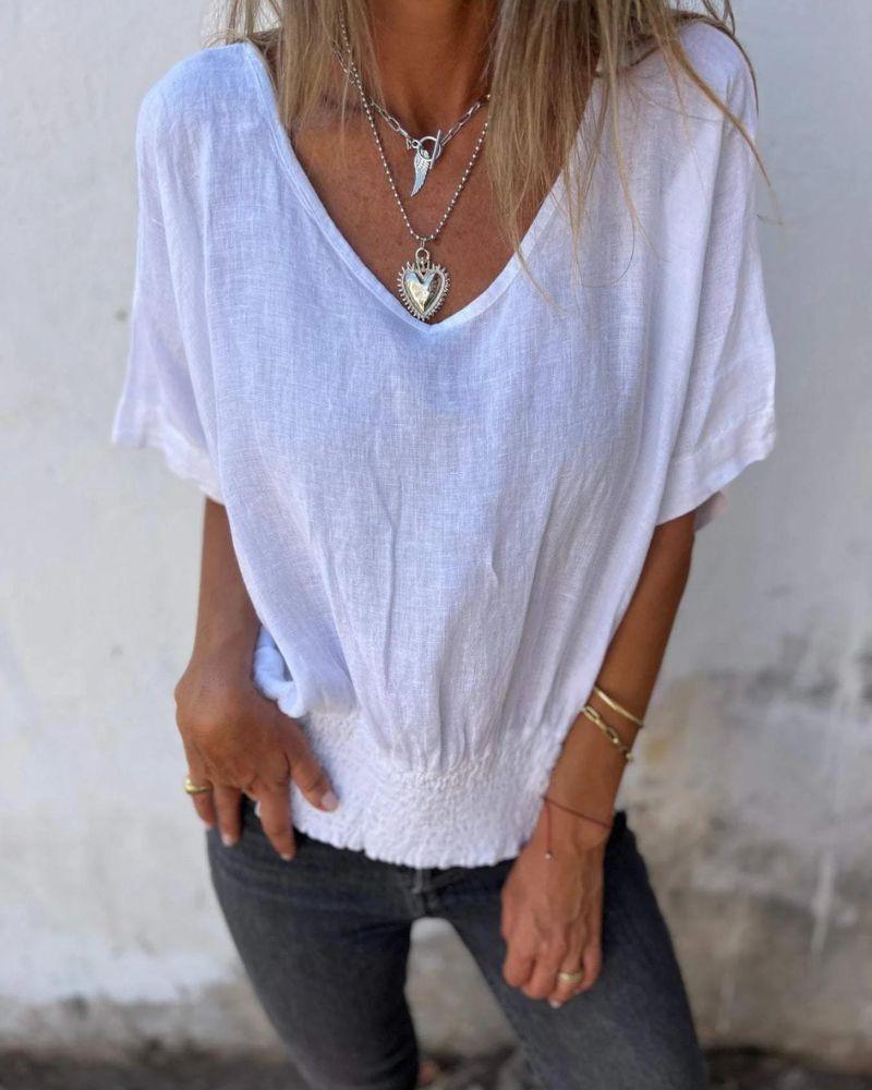 Alina | Relaxed Summer Top